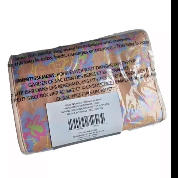 NINE WEST Women's Toiletries Bag - Travel Cosmetics Organizer With Hanging Hook - Picture 5 of 6